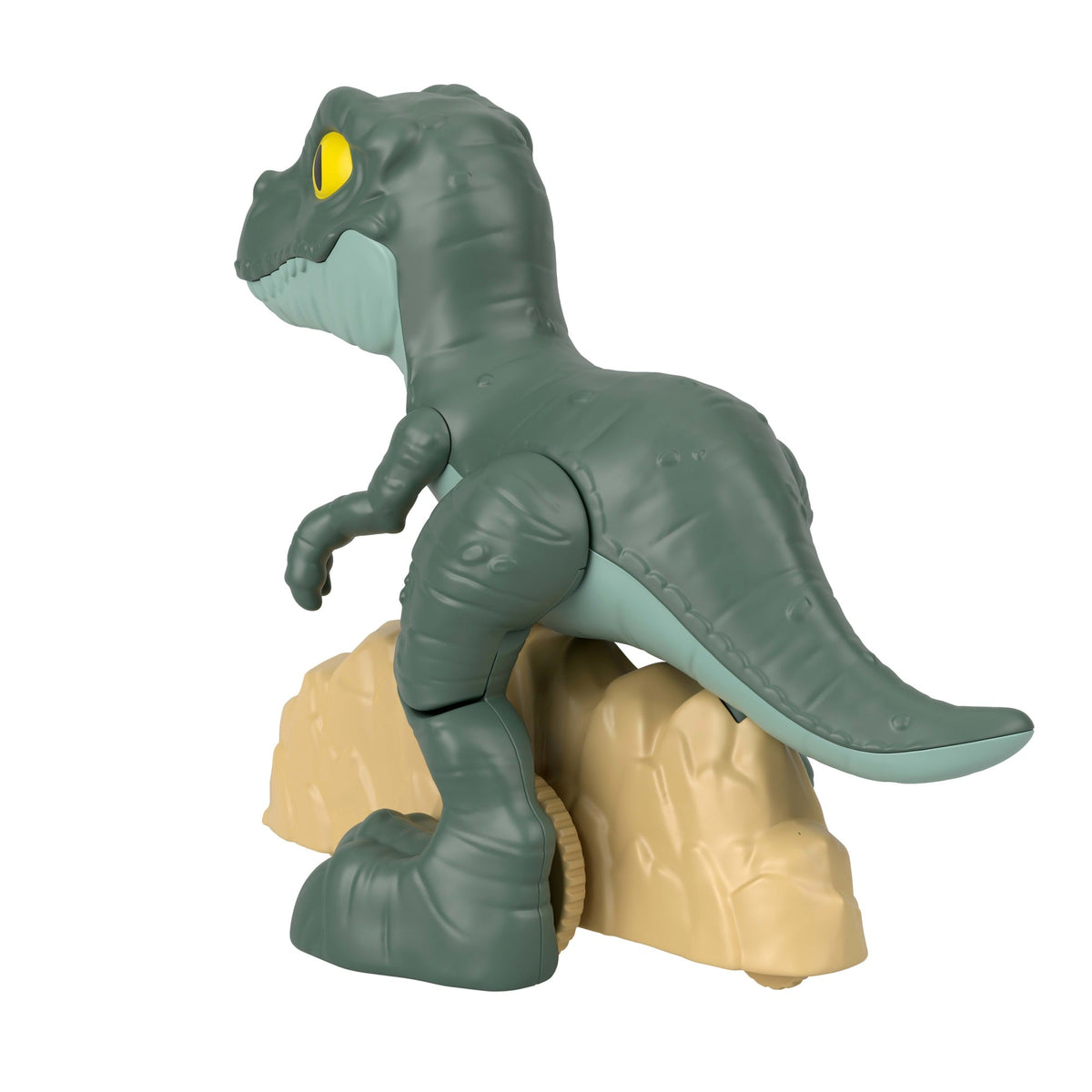 Fisher-Price Imaginext Jurassic World Tyrannosaurus Rex Dinosaur Toy With Wheels & Wiggling Motion