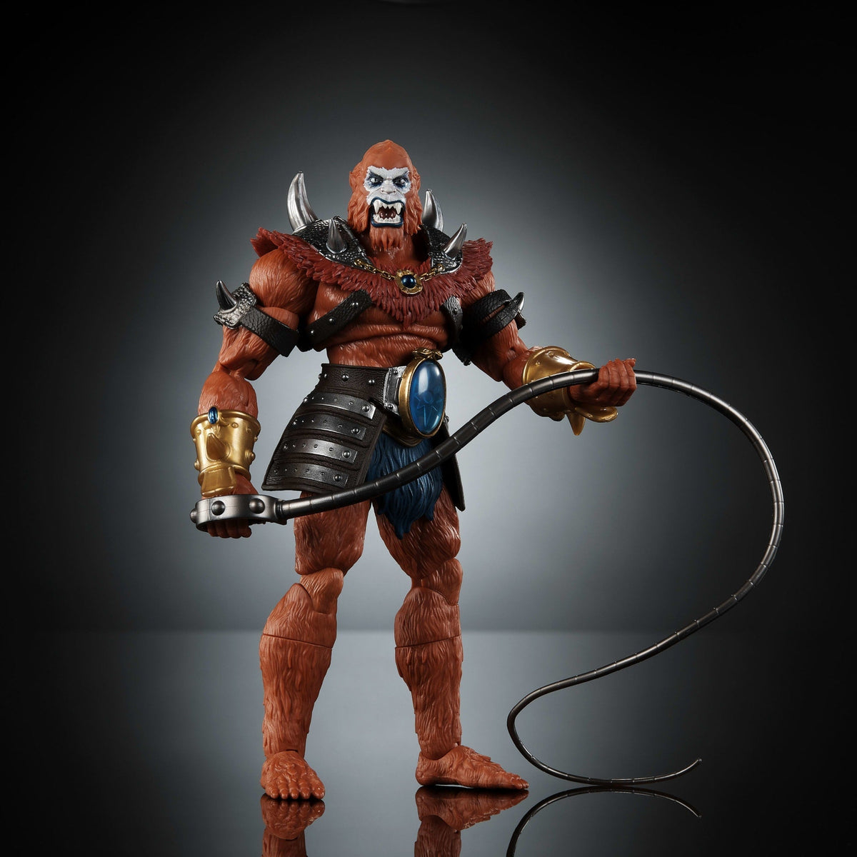 Masters Of The Universe Masterverse New Eternia Beast Man Action Figure, MOTU Toy, 30 Articulations