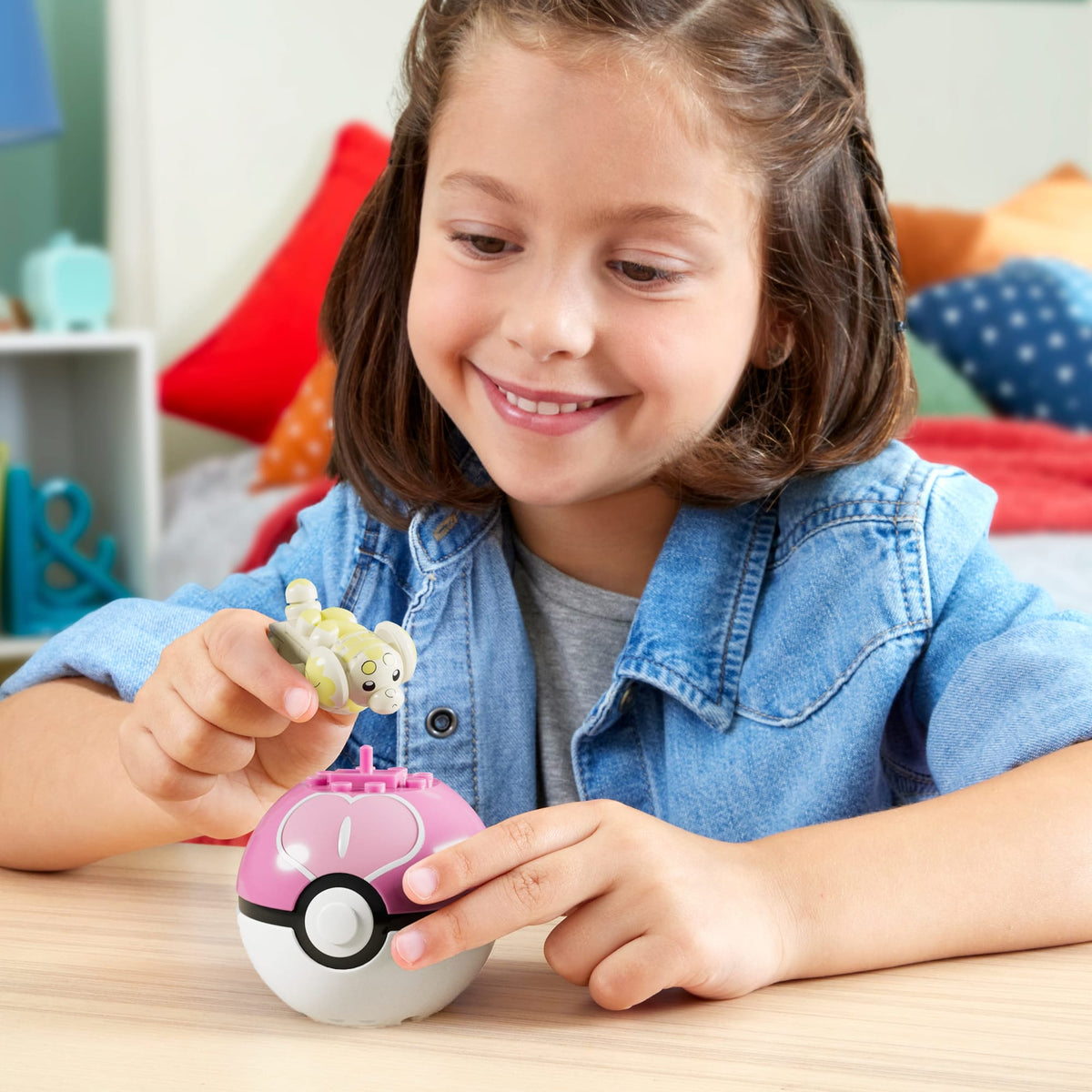 MEGA Pokémon Poké Ball Building Toy Kits With Action Figure For Kids