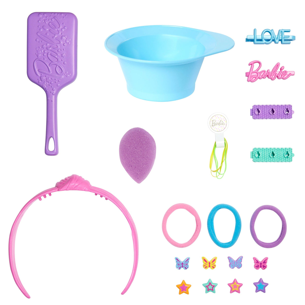 Barbie  Tête à Coiffer, Cheveux Blonds, 20+ Accessoires