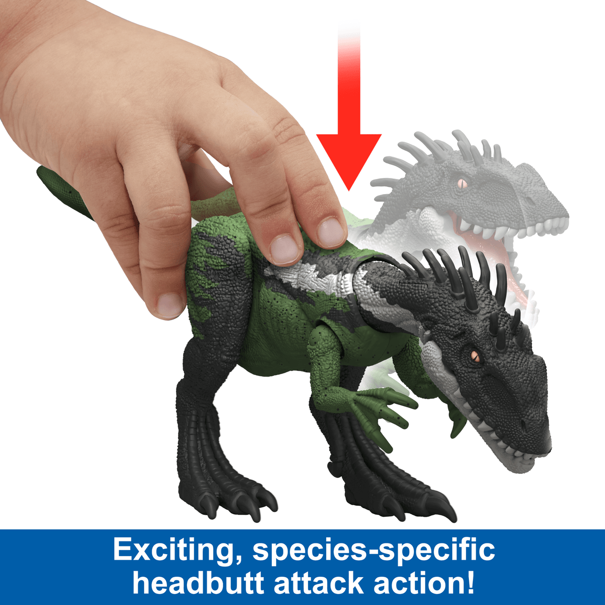 Jurassic World Strike Attack Guaibasaurus Dinosaur Toy With Single Strike Action