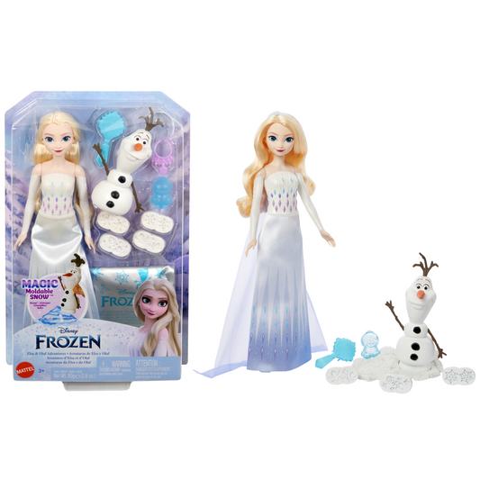 Disney Frozen Boneca Aventuras Elsa e Olaf