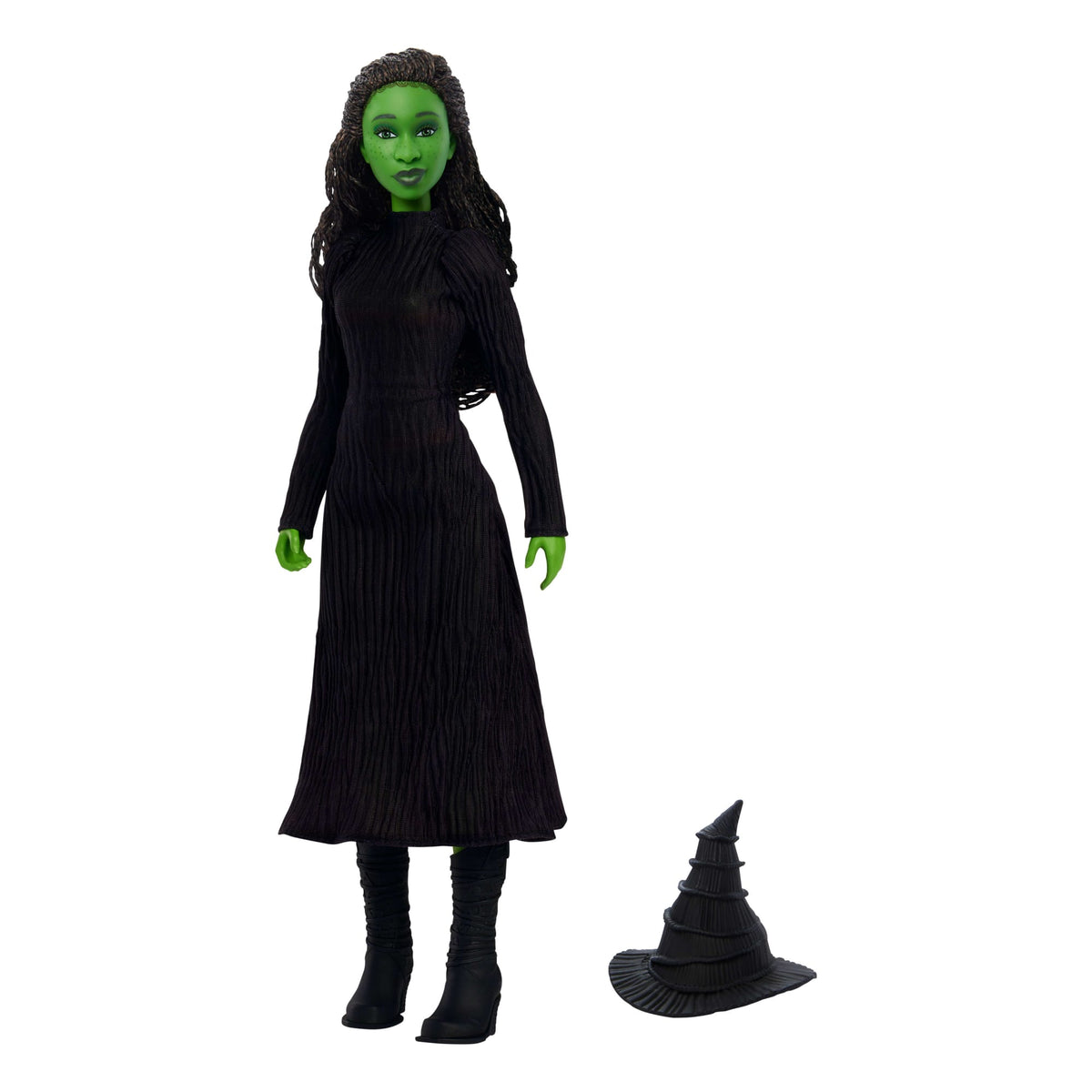 Wicked Singing Elphaba Fashion Doll, Posable With Removable Movie Fashions & Accessories