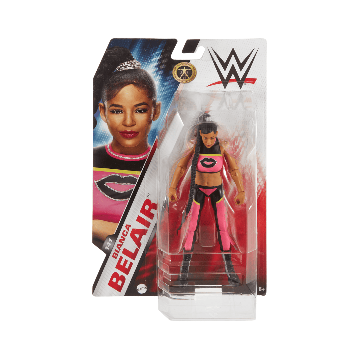 WWE Bianca Belair Action Figure, 6-inch Collectible Superstar With Articulation & Life-Like Look