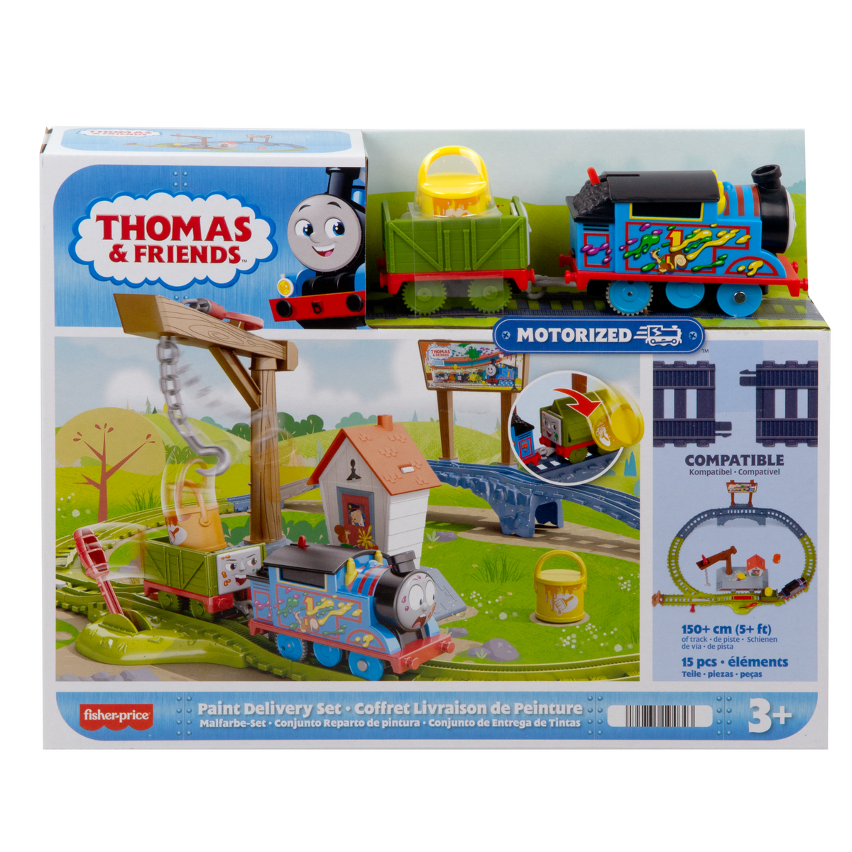 Thomas & Friends Pista de Juguete Entrega de Pintura