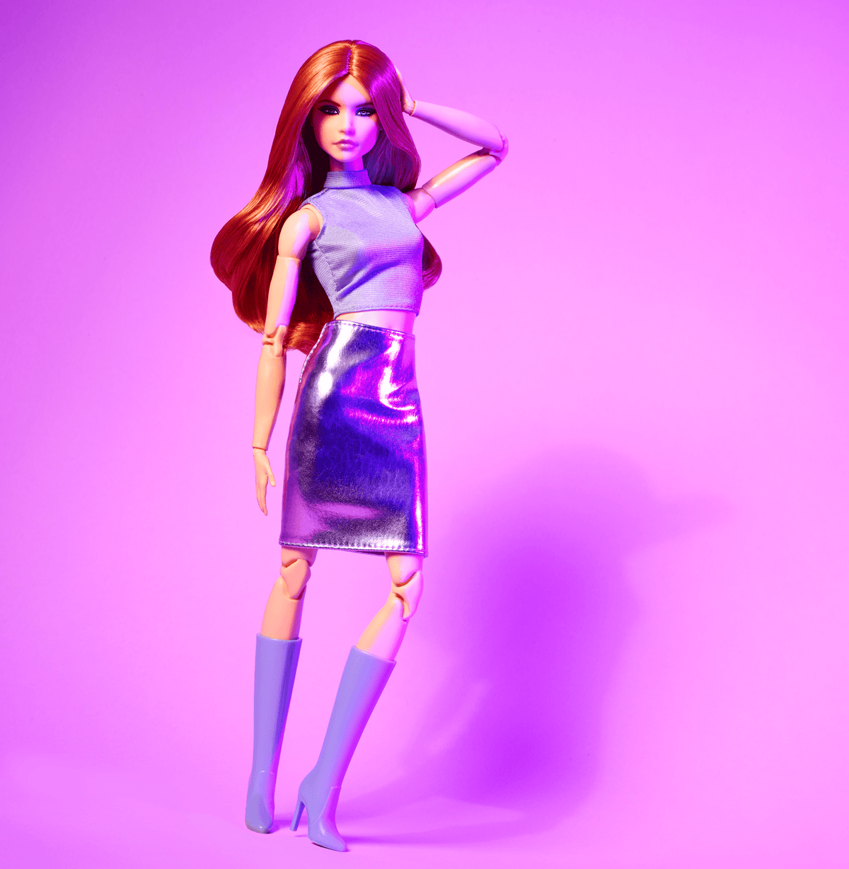 Barbie Looks No. 20 Collectible Doll With Red Hair And Modern Y2K Fashion
