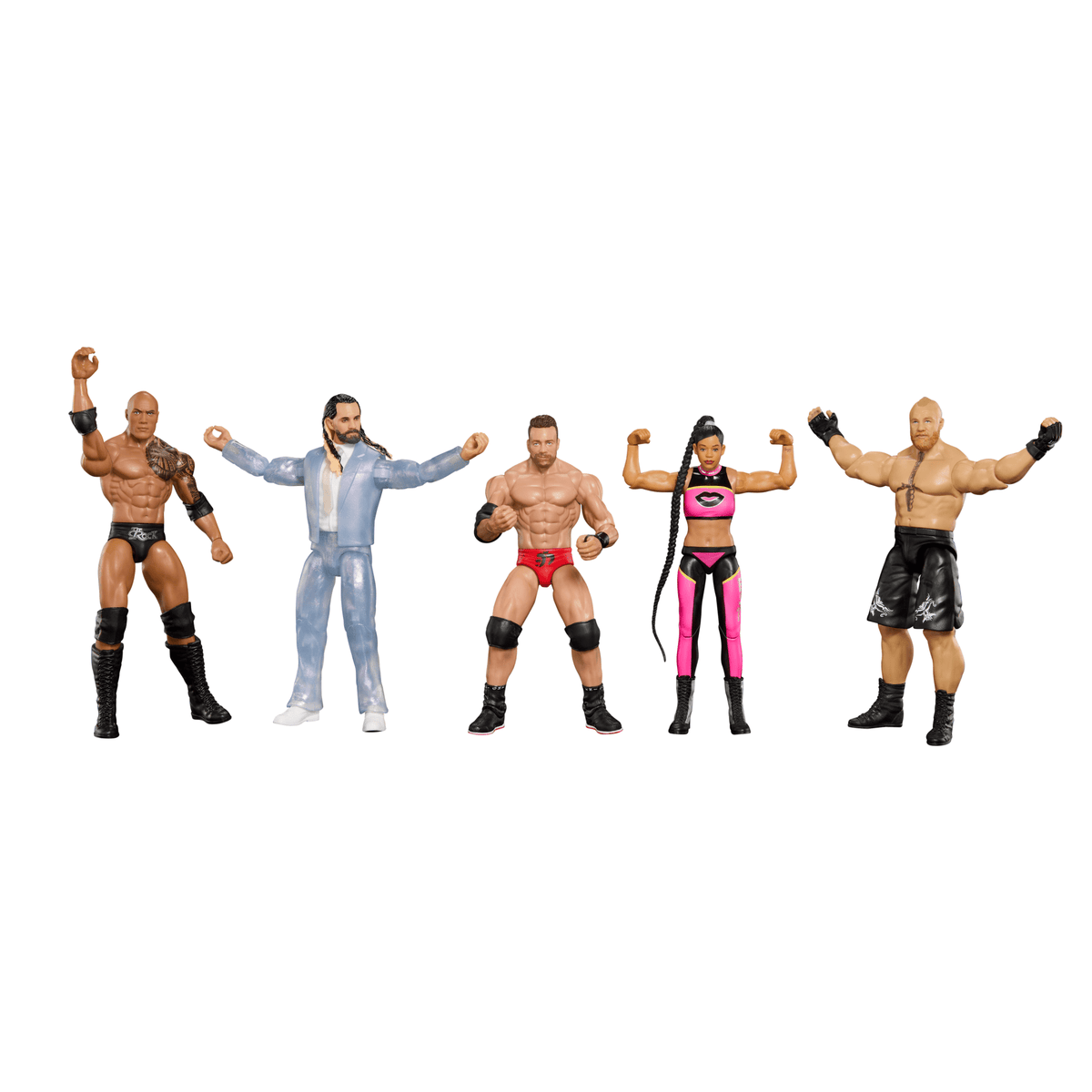 WWE Brock Lesnar Action Figure, 6-inch Collectible Superstar With Articulation & Life-Like Look