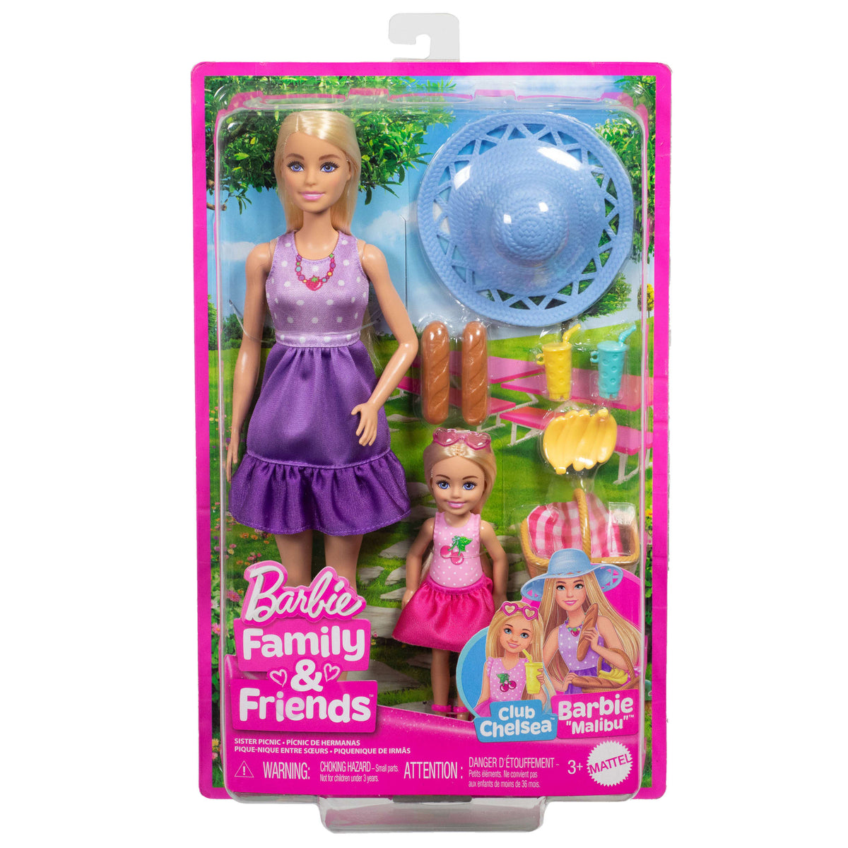 Barbie  Famille et Amis  Poupées et Accessoires  Pique-Nique
