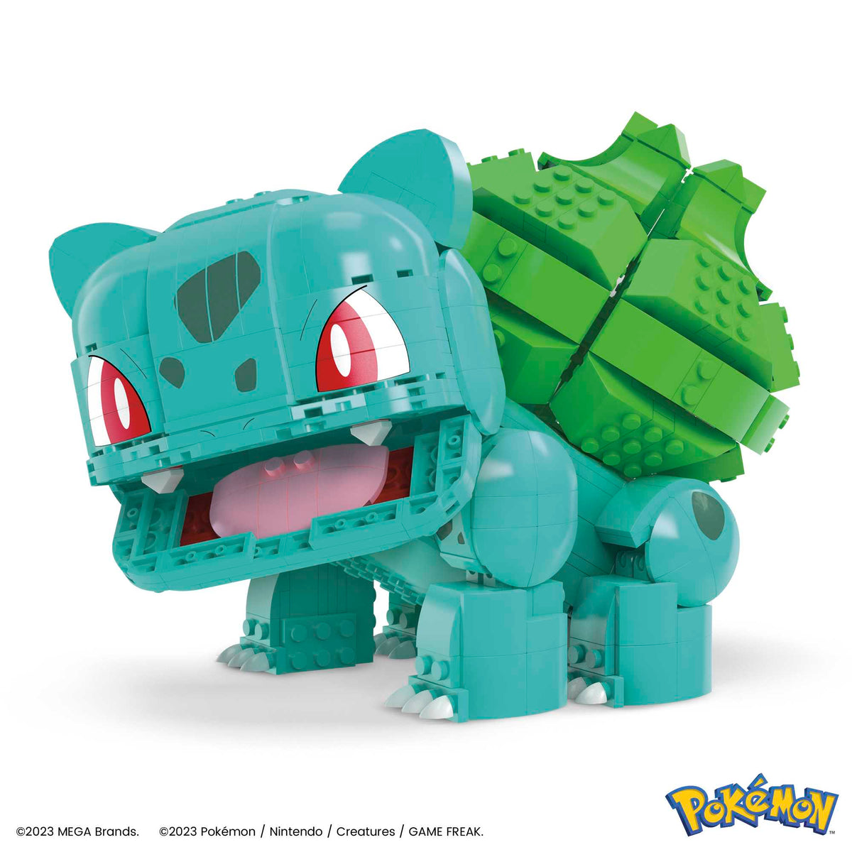 MEGA Pokémon Jumbo Bulbasaur Building Toy Kit, With 1 Action Figure (789 Pieces) For Kids