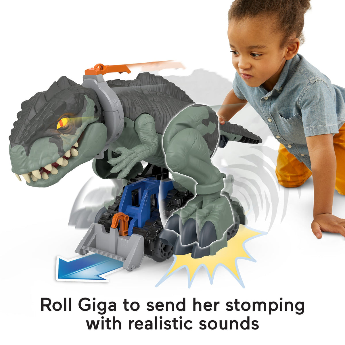 Imaginext  Jurassic World MEGA Stomp & Rumble Giga Dino