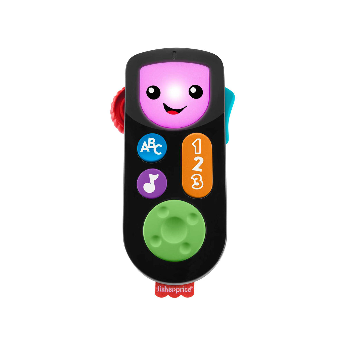 Fisher-Price Rires et Éveil Télécommande Sons et Apprentissage Version Anglaise et Française