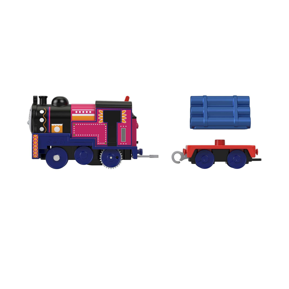 Thomas And Friends Ashima Toy Train, Motorized Engine With Cargo For Preschool Kids