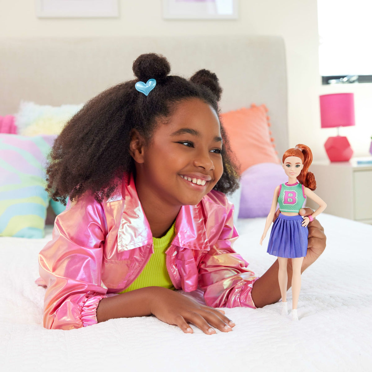 Barbie  Fashionistas  Poupée232, Rousse, Haut en Jersey