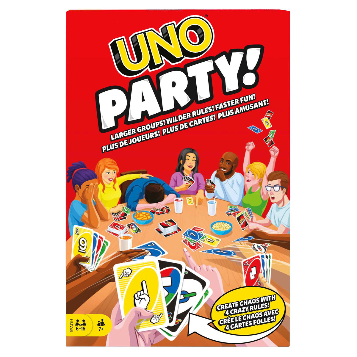 UNO Juego de Cartas Party