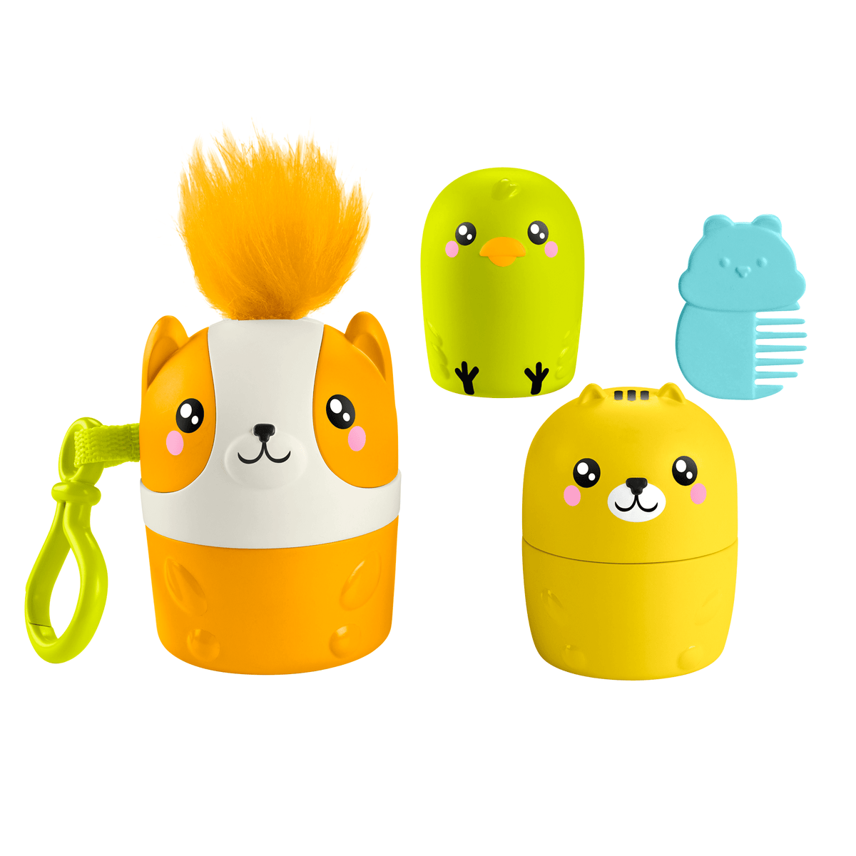 Fisher-Price FP Pets On-The-Go Nesting Pets Stacking Toy For Preschool Kids, 4 Pieces