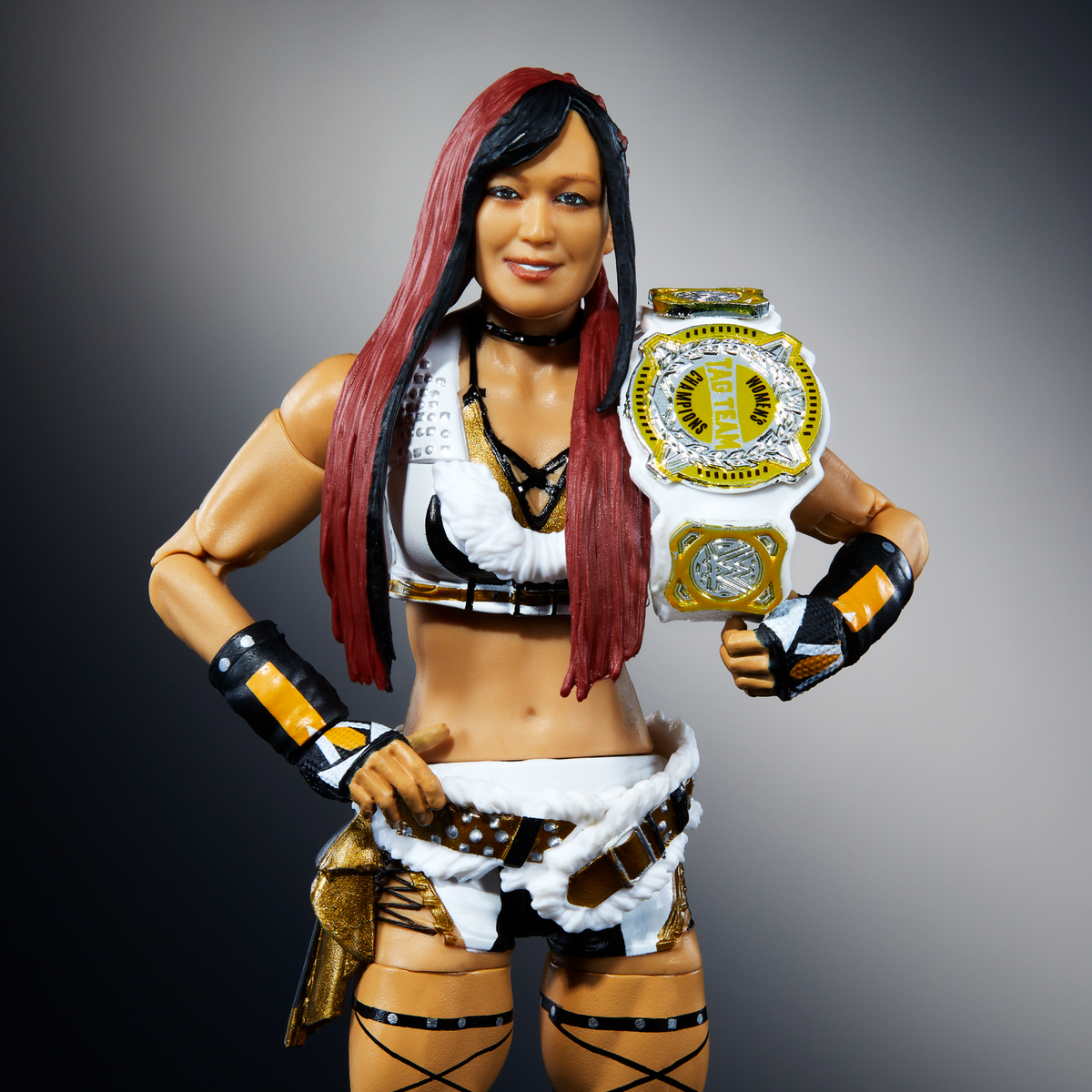 WWE Elite Iyo Sky Action Figure, 6-inch Collectible Superstar With Articulation & Accessories