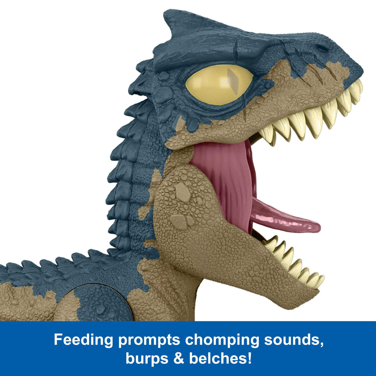 Jurassic World: Chaos Theory MEGA Roar Allosaurus Dinosaur Toy With Sound & Stretchable Jaw