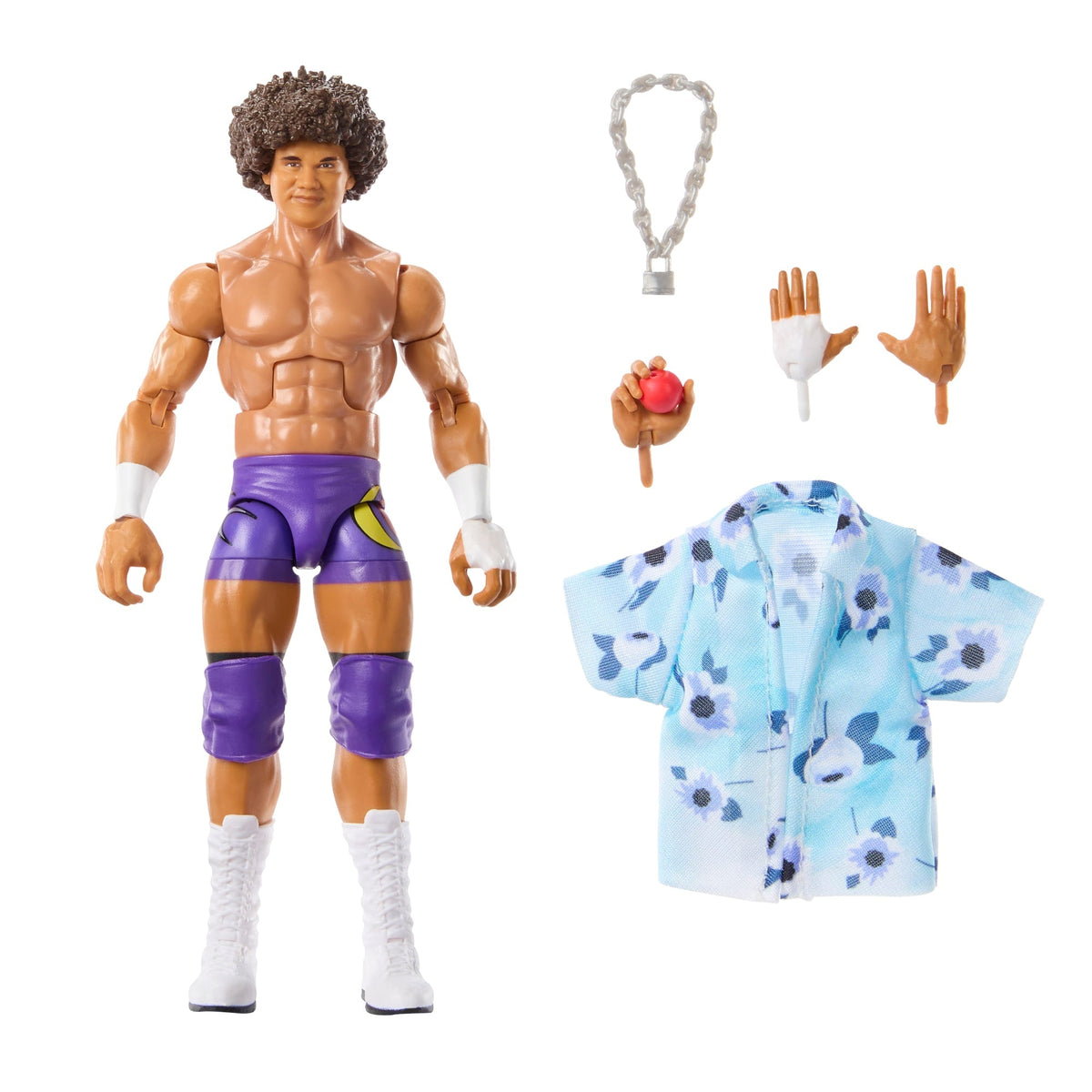 WWE Elite Legends Carlito Action Figure & Accessories, Series 26 Collectible Set, 6-inch